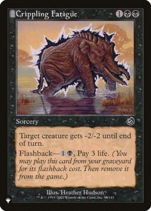 Crippling Fatigue<br /><span class="collector-number">Collector No. TOR-58</span>