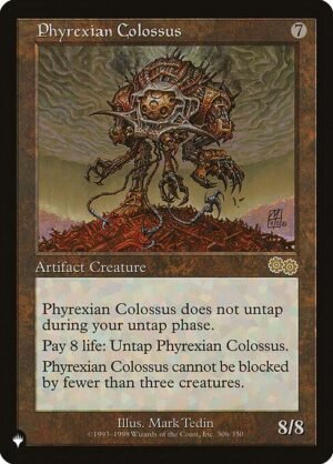 Phyrexian Colossus<br /><span class="collector-number">Collector No. USG-305</span>