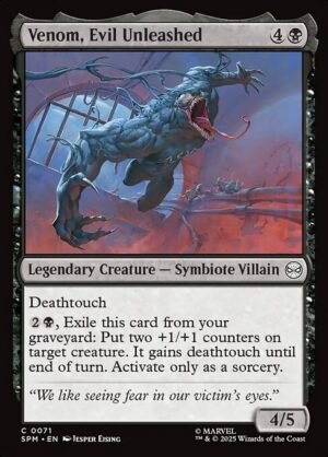 Venom, Evil Unleashed - Foil<br /><span class="collector-number">Collector No. 71</span>