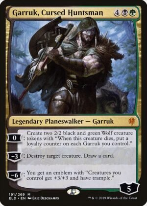 Garruk, Cursed Huntsman<br /><span class="collector-number">Collector No. 191</span>