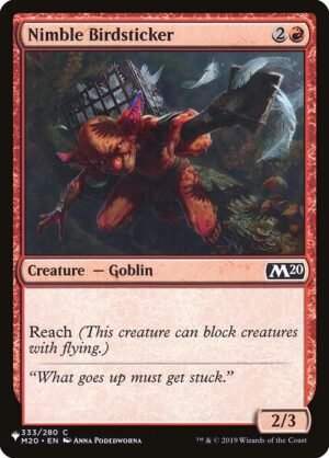 Nimble Birdsticker<br /><span class="collector-number">Collector No. M20-333</span>