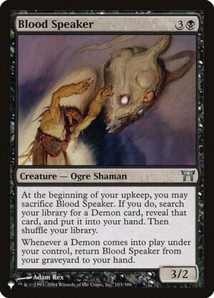 Blood Speaker<br /><span class="collector-number">Collector No. CHK-103</span>
