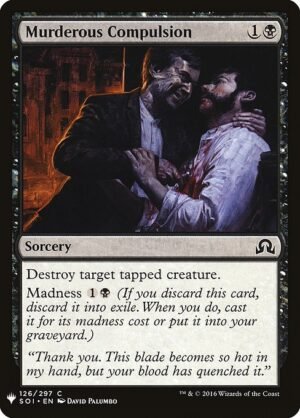 Murderous Compulsion<br /><span class="collector-number">Collector No. SOI-126</span>