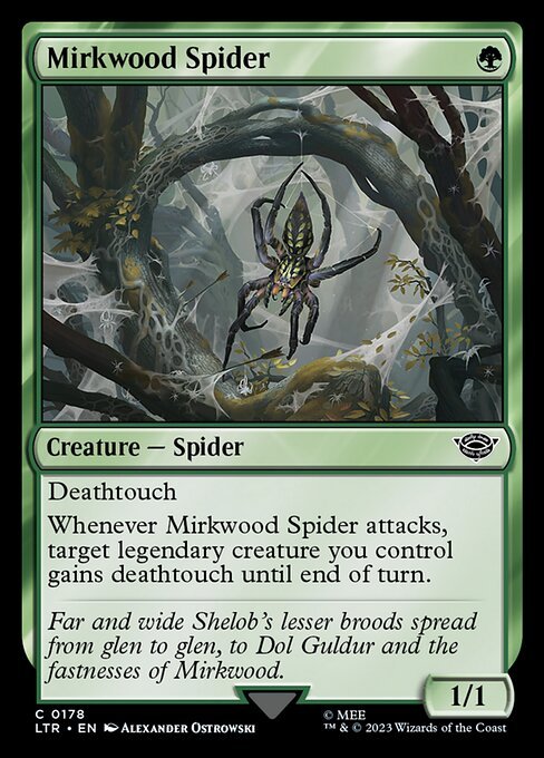 Mirkwood Spider<br /><span class="collector-number">Collector No. 178</span>