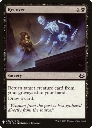 Recover<br /><span class="collector-number">Collector No. MM3-82</span>