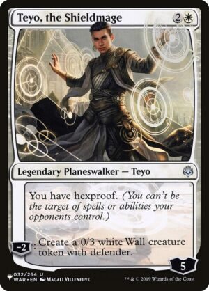 Teyo, the Shieldmage<br /><span class="collector-number">Collector No. WAR-32</span>