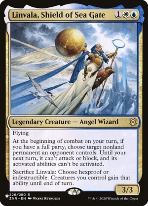 Linvala, Shield of Sea Gate<br /><span class="collector-number">Collector No. ZNR-226</span>