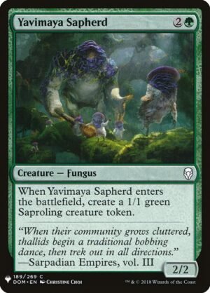 Yavimaya Sapherd<br /><span class="collector-number">Collector No. DOM-189</span>