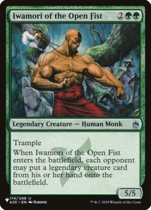 Iwamori of the Open Fist<br /><span class="collector-number">Collector No. A25-174</span>