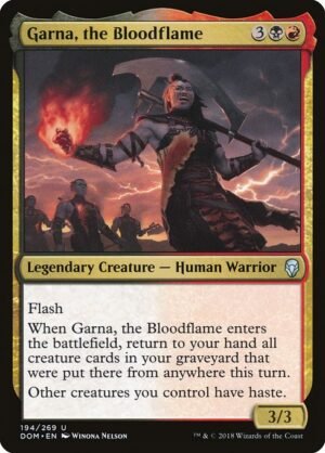 Garna, the Bloodflame<br /><span class="collector-number">Collector No. 194</span>