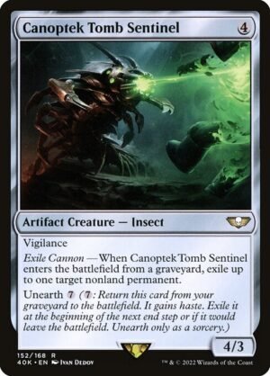 Canoptek Tomb Sentinel<br /><span class="collector-number">Collector No. 152</span>