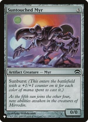 Suntouched Myr<br /><span class="collector-number">Collector No. HOP-128</span>