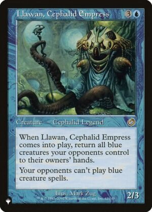 Llawan, Cephalid Empress<br /><span class="collector-number">Collector No. TOR-42</span>