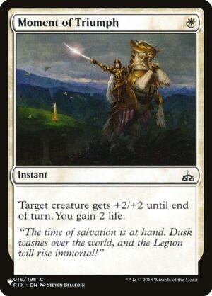 Moment of Triumph<br /><span class="collector-number">Collector No. RIX-15</span>