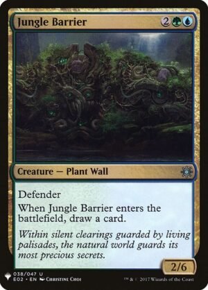 Jungle Barrier<br /><span class="collector-number">Collector No. E02-38</span>