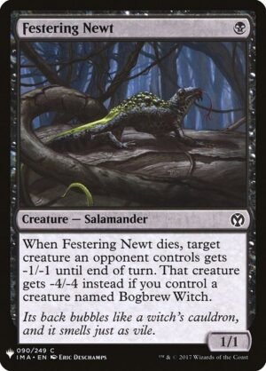 Festering Newt<br /><span class="collector-number">Collector No. IMA-90</span>