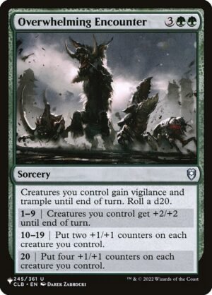 Overwhelming Encounter<br /><span class="collector-number">Collector No. CLB-245</span>