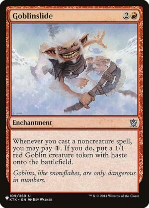 Goblinslide<br /><span class="collector-number">Collector No. KTK-109</span>