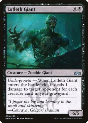 Lotleth Giant<br /><span class="collector-number">Collector No. 74</span>