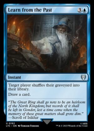 Learn from the Past<br /><span class="collector-number">Collector No. 192</span>