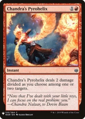 Chandra's Pyrohelix<br /><span class="collector-number">Collector No. WAR-120</span>