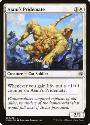 Ajani's Pridemate<br /><span class="collector-number">Collector No. 4</span>