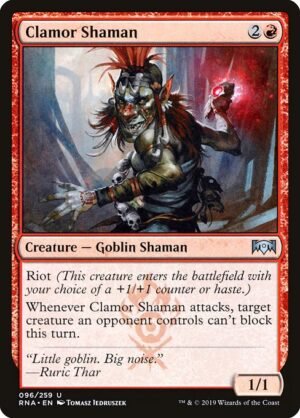 Clamor Shaman<br /><span class="collector-number">Collector No. 96</span>