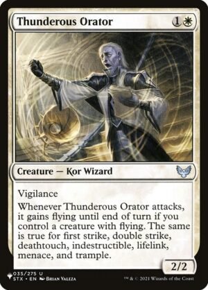 Thunderous Orator<br /><span class="collector-number">Collector No. STX-35</span>