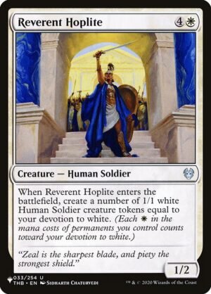 Reverent Hoplite<br /><span class="collector-number">Collector No. THB-33</span>