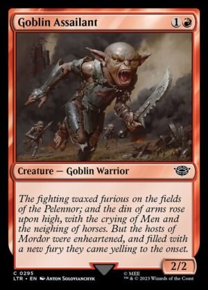 Goblin Assailant<br /><span class="collector-number">Collector No. 295</span>