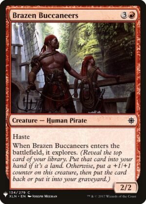 Brazen Buccaneers<br /><span class="collector-number">Collector No. XLN-134</span>