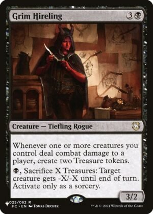 Grim Hireling<br /><span class="collector-number">Collector No. AFC-25</span>