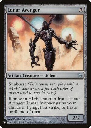 Lunar Avenger<br /><span class="collector-number">Collector No. 5DN-136</span>