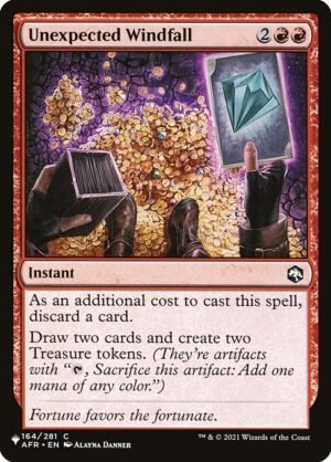 Unexpected Windfall<br /><span class="collector-number">Collector No. AFR-164</span>