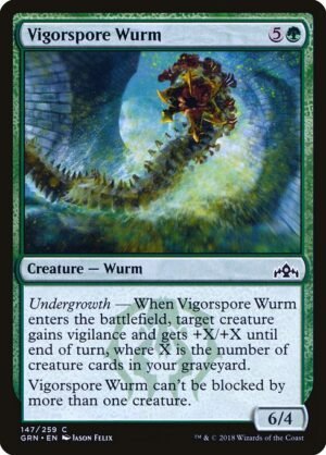 Vigorspore Wurm<br /><span class="collector-number">Collector No. 147</span>