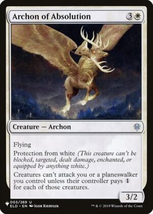 Archon of Absolution<br /><span class="collector-number">Collector No. ELD-3</span>