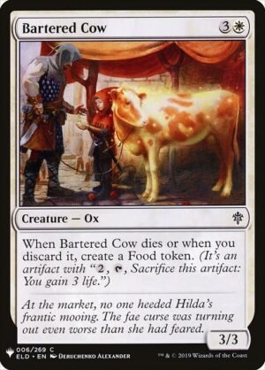 Bartered Cow<br /><span class="collector-number">Collector No. ELD-6</span>