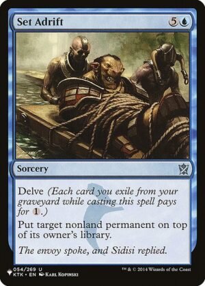Set Adrift<br /><span class="collector-number">Collector No. KTK-54</span>