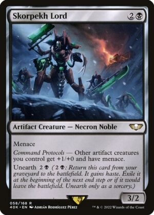 Skorpekh Lord<br /><span class="collector-number">Collector No. 58</span>