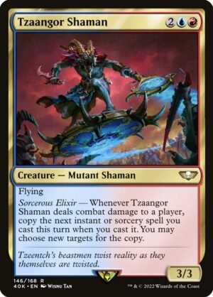 Tzaangor Shaman<br /><span class="collector-number">Collector No. 146</span>