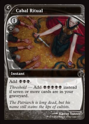 Cabal Ritual<br /><span class="collector-number">Collector No. 177</span>