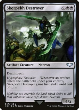 Skorpekh Destroyer<br /><span class="collector-number">Collector No. 57</span>