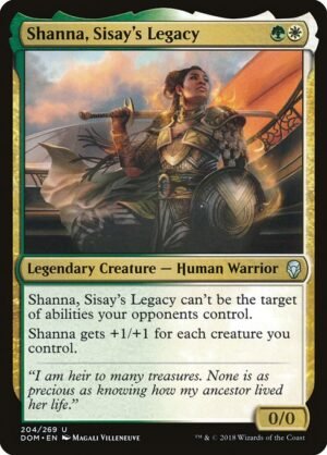 Shanna, Sisay's Legacy<br /><span class="collector-number">Collector No. 204</span>