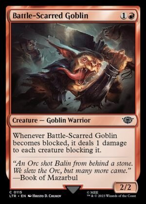 Battle-Scarred Goblin<br /><span class="collector-number">Collector No. 115</span>