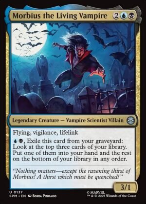 Morbius the Living Vampire - Foil<br /><span class="collector-number">Collector No. 137</span>