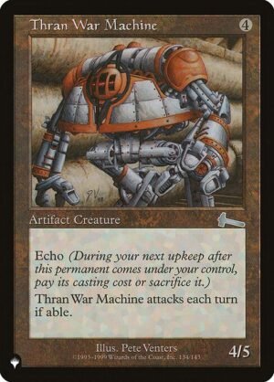 Thran War Machine<br /><span class="collector-number">Collector No. ULG-134</span>