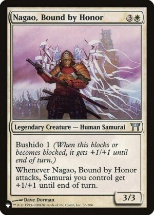 Nagao, Bound by Honor<br /><span class="collector-number">Collector No. CHK-36</span>