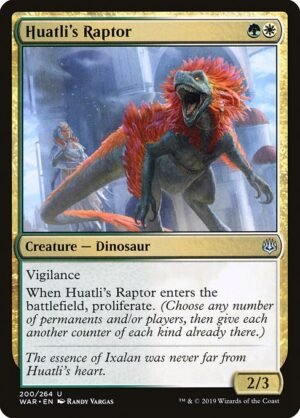 Huatli's Raptor<br /><span class="collector-number">Collector No. 200</span>