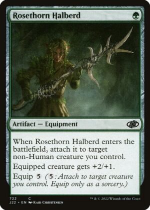Rosethorn Halberd<br /><span class="collector-number">Collector No. 722</span>