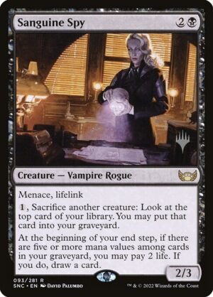 Sanguine Spy - Foil<br /><span class="collector-number">Collector No. 93p</span>